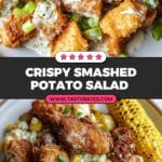 Crispy Smashed Potato Salad Recipe