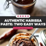 Harissa Paste – 2 Ways Recipe