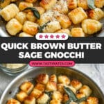 Brown Butter Sage Gnocchi Recipe