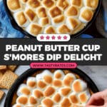 Peanut Butter Cup S'mores Dip Recipe