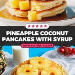Pineapple Upside Down Pancakes Recipe