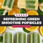 Green Smoothie Popsicles Recipe