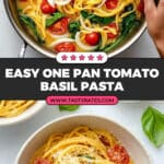 One Pan Pasta Recipe