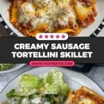 Creamy Italian Sausage Tortellini Recipe