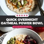 5-Minute Oatmeal Power Bowl Recipe