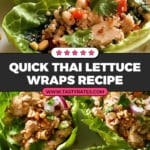 Thai Lettuce Wraps Recipe