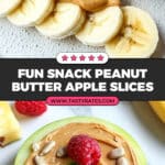 Peanut Butter Apple Slices Recipe