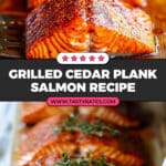 Cedar Plank Salmon Recipe