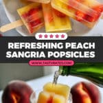 Peach Sangria Popsicles Recipe