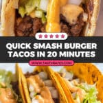 Smash Burger Tacos Recipe