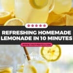 Homemade Lemonade Recipe
