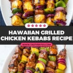 Hawaiian Chicken Kebabs Recipe