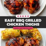 BBQ Grilled Chicken Thighs Recipe
