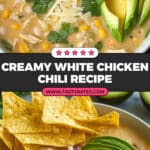 White Chicken Chili Recipe