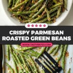 Parmesan Roasted Green Beans Recipe