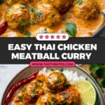 Chicken Meatball Curry Recipe