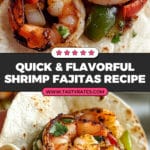 Skillet Shrimp Fajitas Recipe
