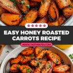 Simple Honey Roasted Carrots Recipe