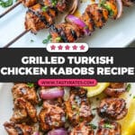 Turkish Chicken Kabobs Recipe