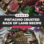 Pistachio Crusted Rack of Lamb Recipe