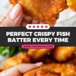 Crispy Fish Batter Recipe