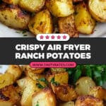 Air Fryer Roasted Ranch Potatoes Recipe