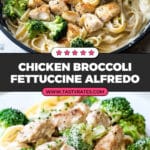 Fettuccine Chicken Broccoli Alfredo Recipe