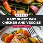 Sheet Pan Chicken and Vegetables Recipe