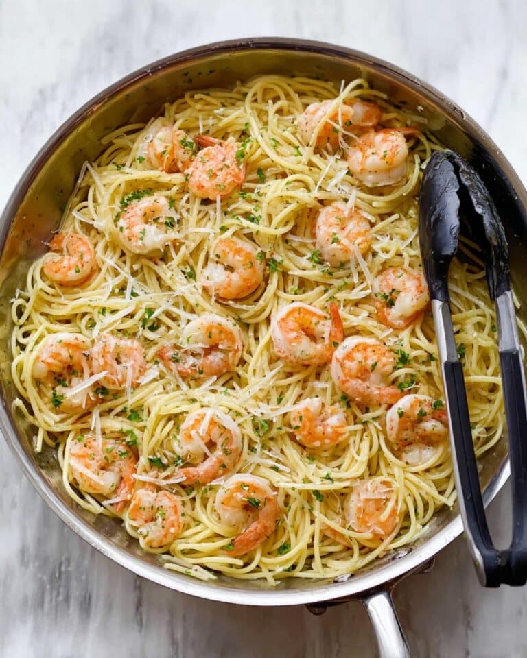 Garlic Shrimp Spaghetti Recipe