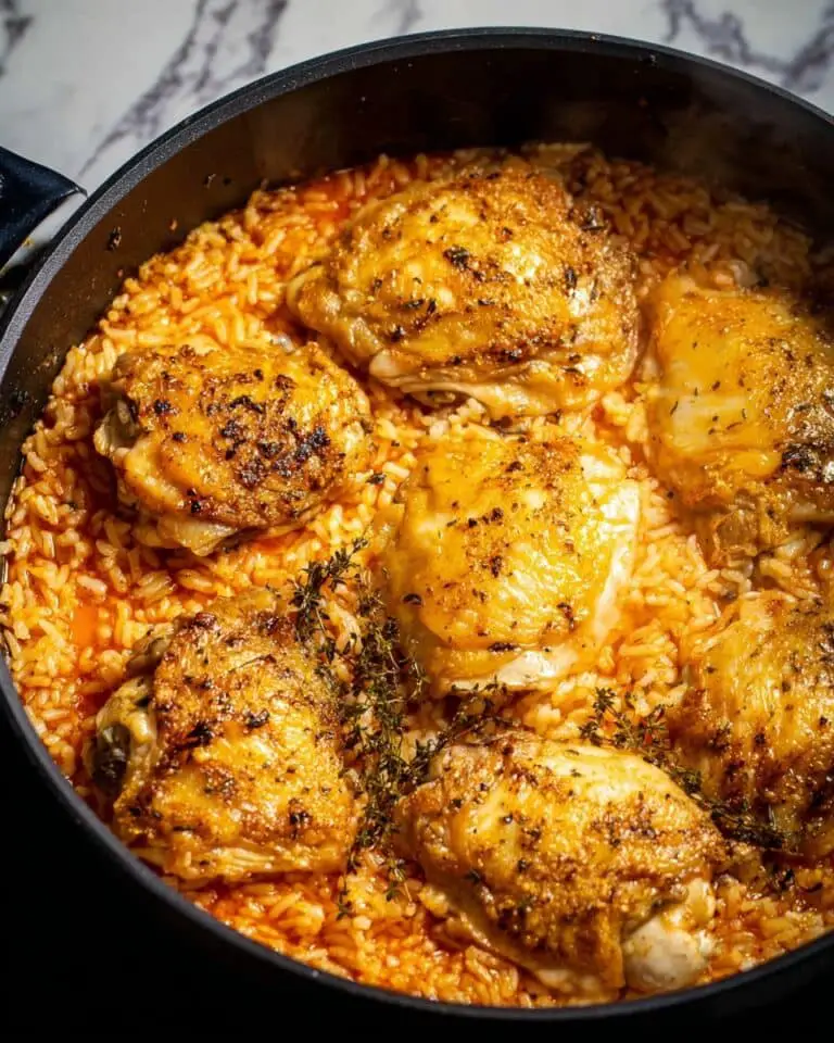 Mexican Cheesy Chicken & Rice Recipe