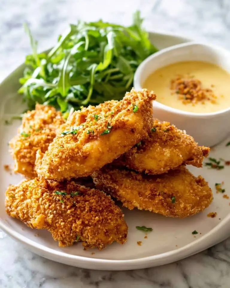 Crispy Oven Baked Chicken Tenders Recipe