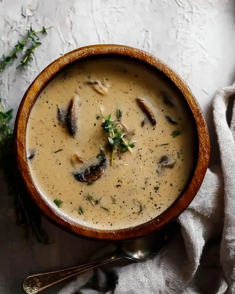 Creamy Wild Mushroom Soup Recipe