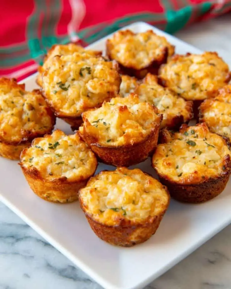 Crab Cake Bites with Lemon-Chive Dipping Sauce Recipe