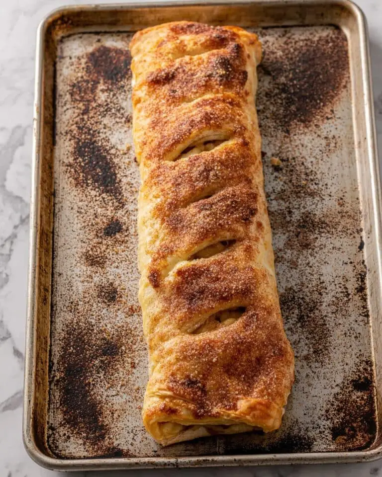 Apple Strudel with Puff Pastry Recipe