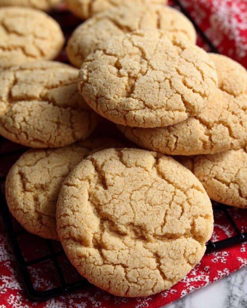 Cinnamon Crackle Cookies Recipe