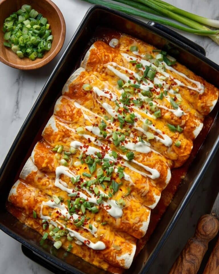 Buffalo Chicken Enchiladas Recipe