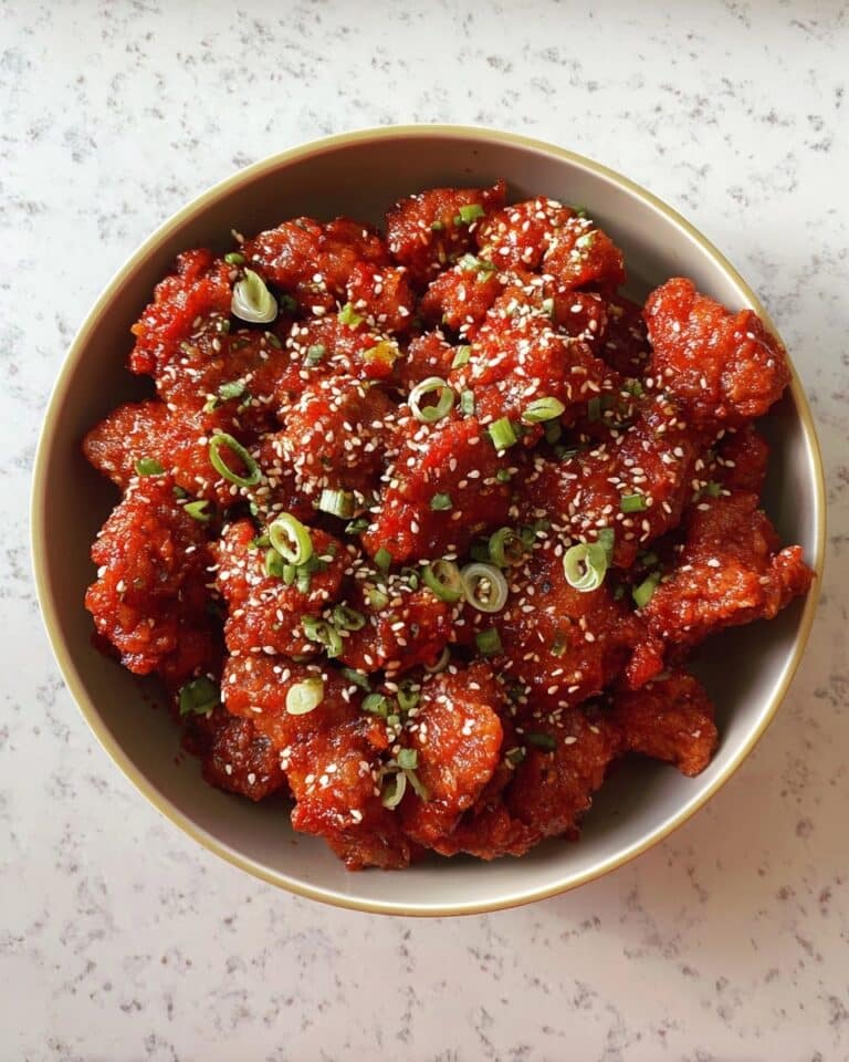 Spicy Korean Fried Chicken Recipe