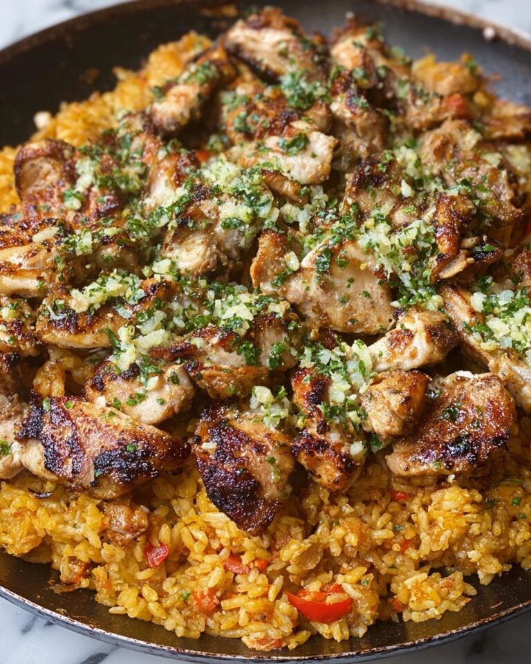 Cajun Garlic Butter Chicken and Rice (One-Pot) Recipe