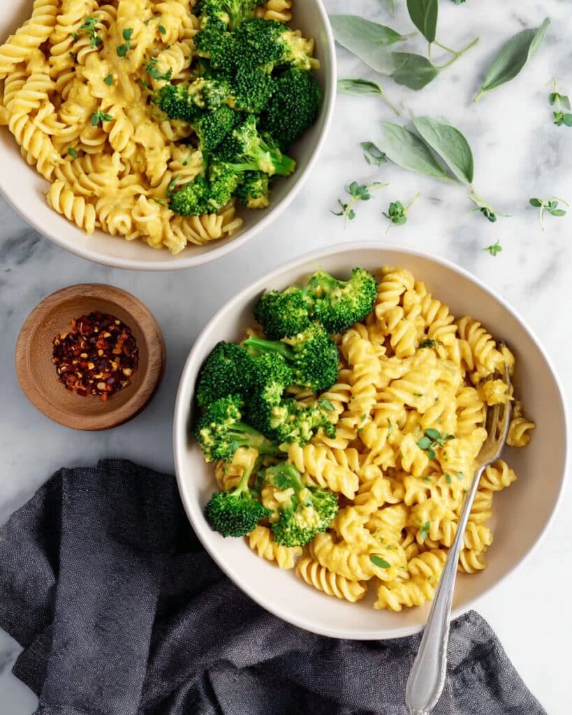 Creamy Butternut Squash Pasta with Sage and Cashews Recipe