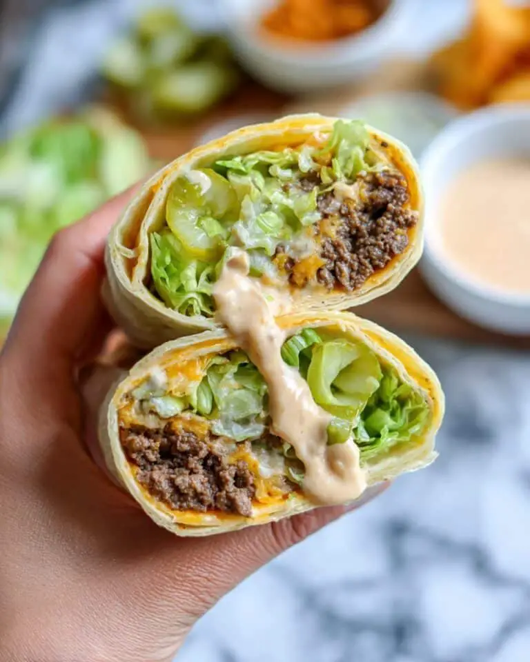 Big Mac Wraps Recipe