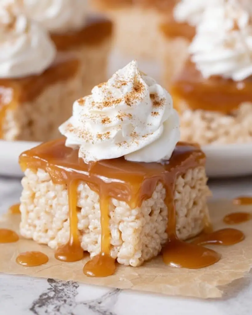 Easy Apple Pie Rice Krispies Treats Recipe