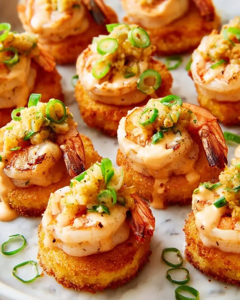 Cheesy Shrimp & Grits Bites Recipe