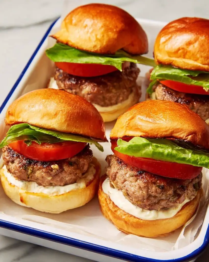 Turkey Burger Recipe with Caramelized Onions and Avocado Recipe