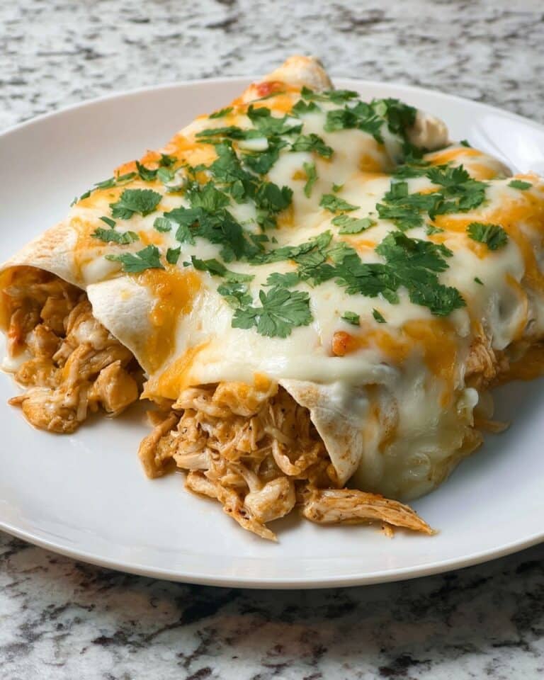 White Chicken Enchiladas Recipe