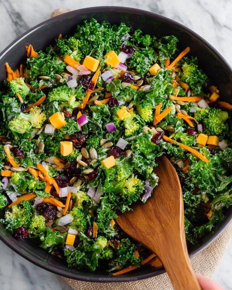 Easy Kale Salad with Fresh Lemon Dressing Recipe