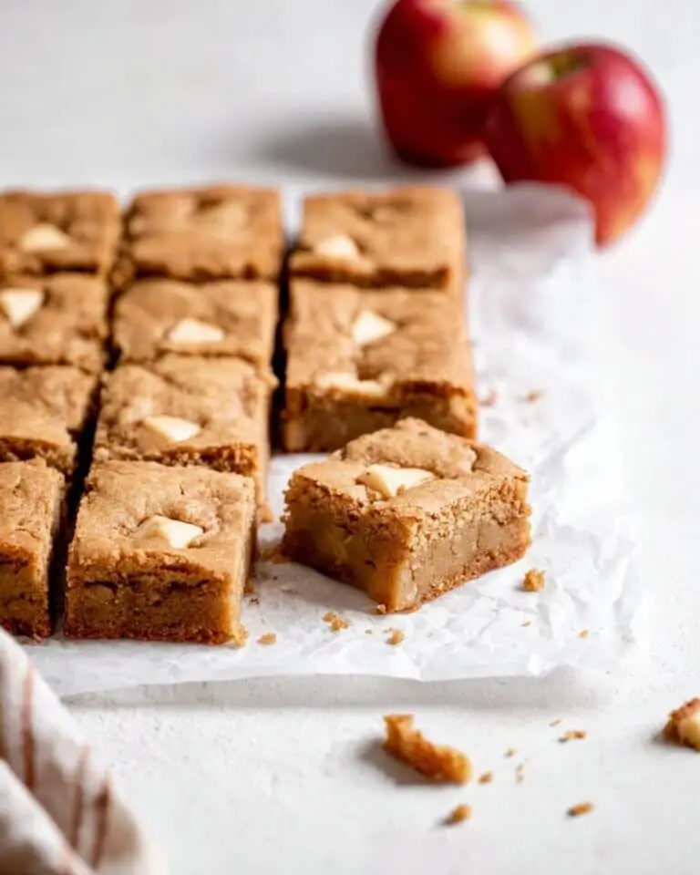 Apple Blondies Recipe