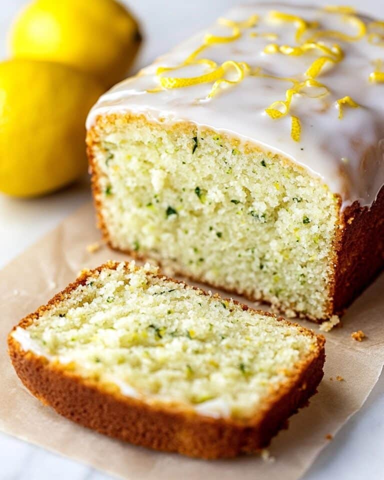 Lemon Zucchini Bread with Lemon Glaze Recipe