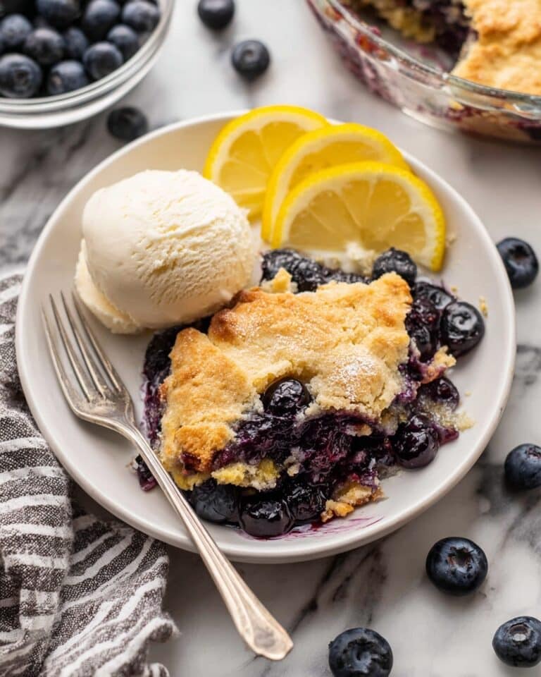 Blueberry Lemon Dump Cake Recipe