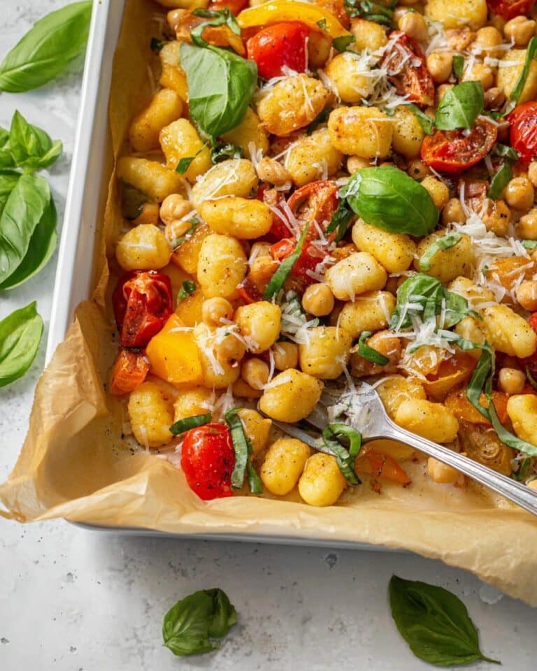 Summer Sheet Pan Gnocchi Recipe