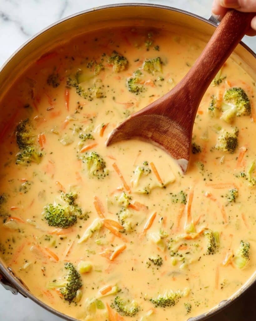 Broccoli Cheddar Soup Recipe